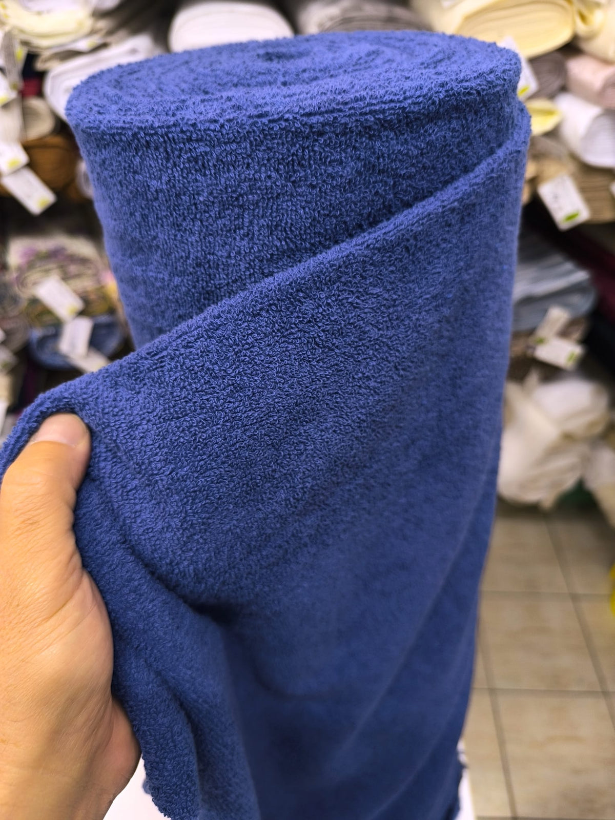 Frotir Luks 400 g/m² – 100% premium pamuk – širina 160 cm - DjinaTeks