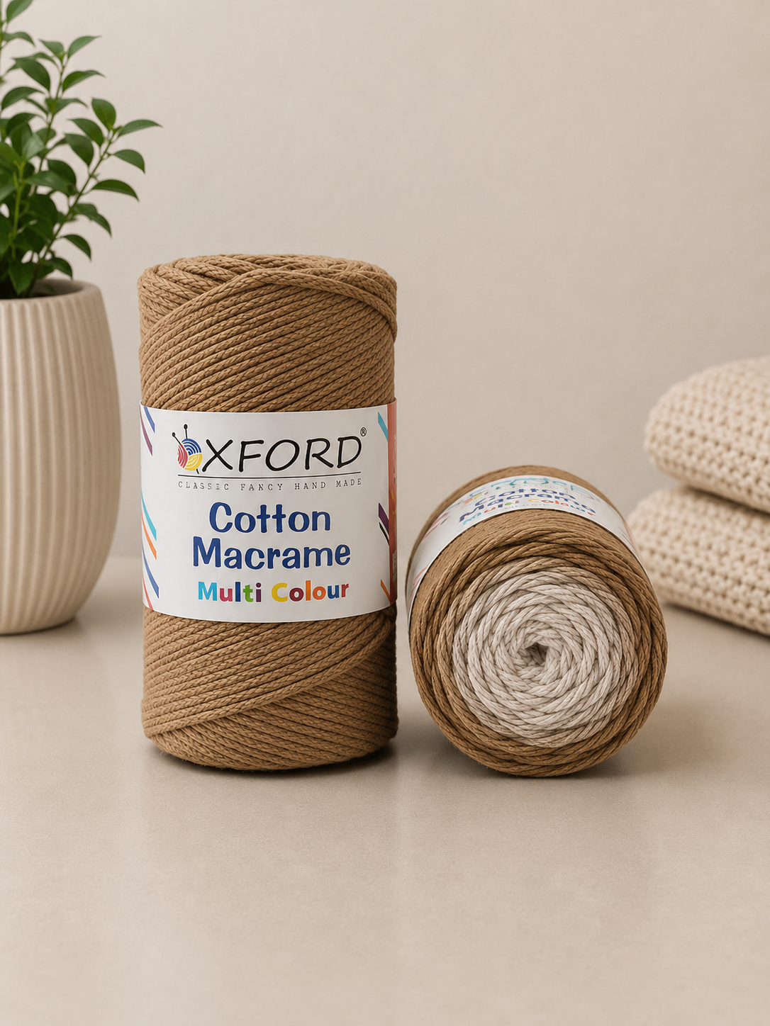 OXFORD Cotton Macrame Multi Colour – pamucni konac 250g - DjinaTeks