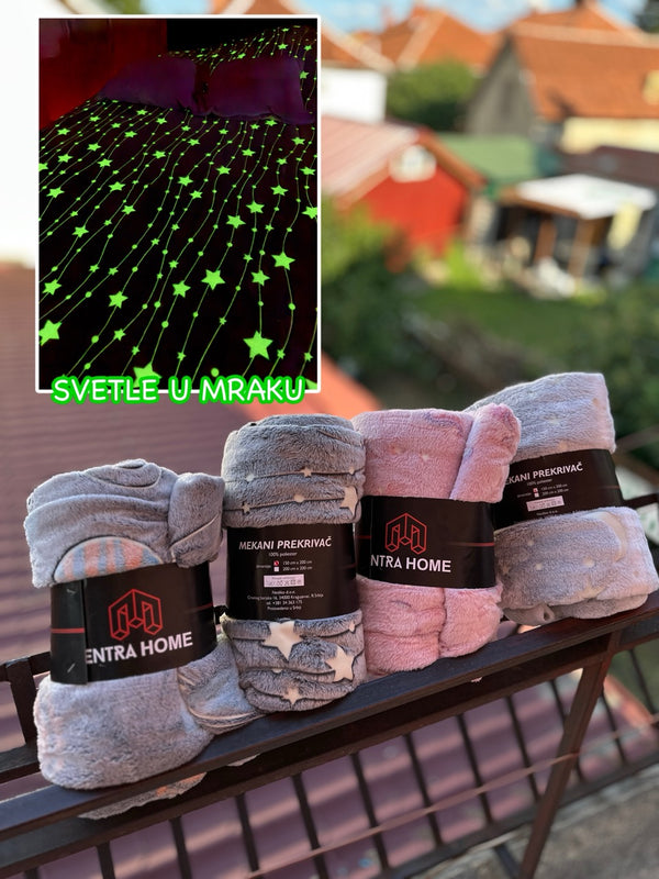 Svetleca cebica – Mekani prekrivac koji sija u mraku