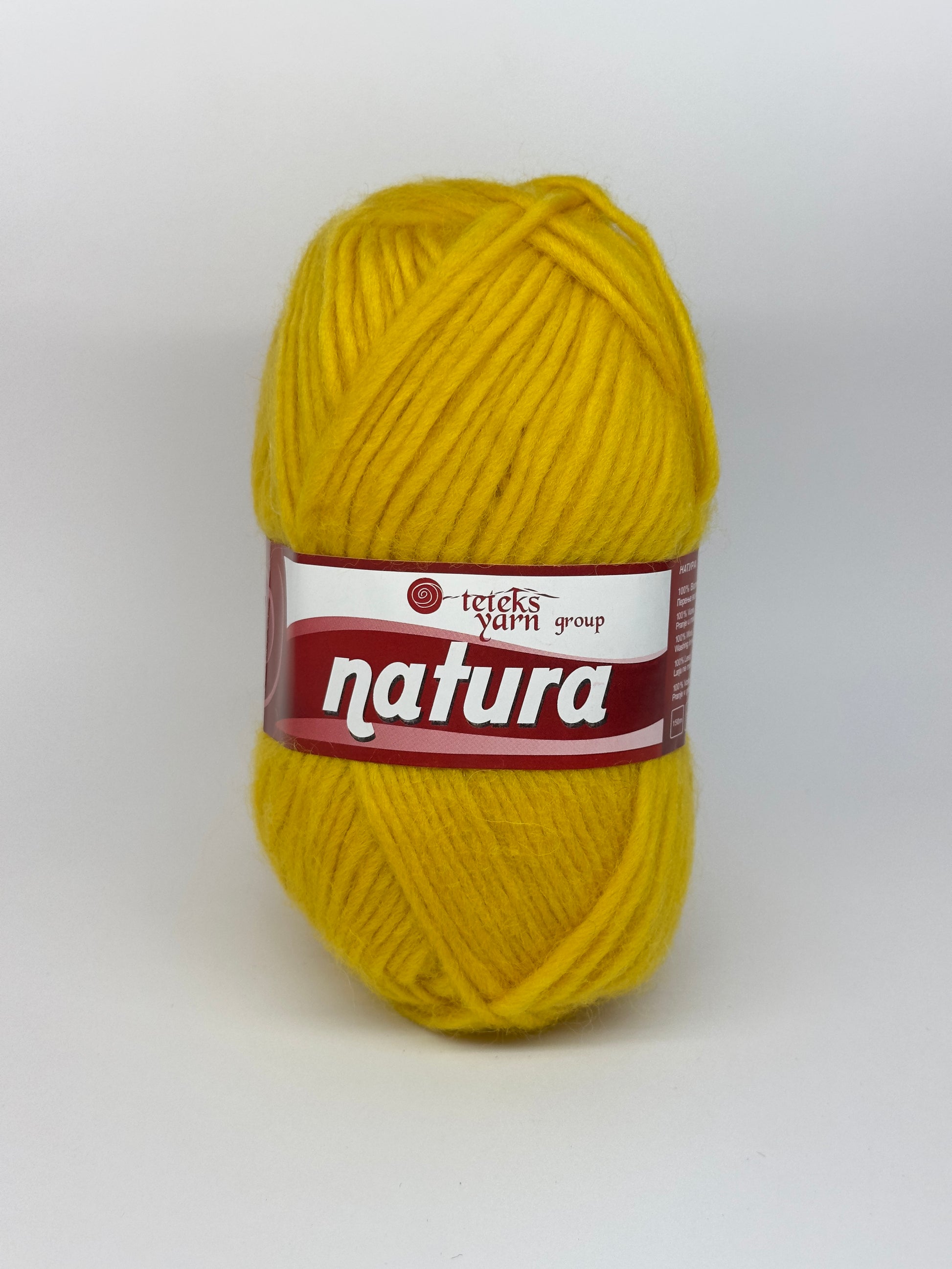 Vunica Natura 100g – 100% prirodna vunena nit iz Makedonije, idealna za pletenje, heklanje, kape, salove i dzempere
