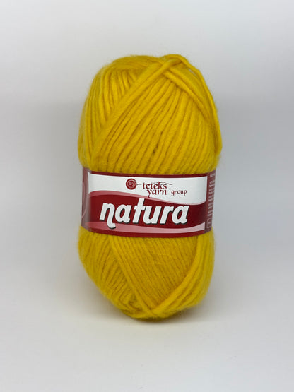 Vunica Natura 100g – 100% prirodna vunena nit iz Makedonije, idealna za pletenje, heklanje, kape, salove i dzempere
