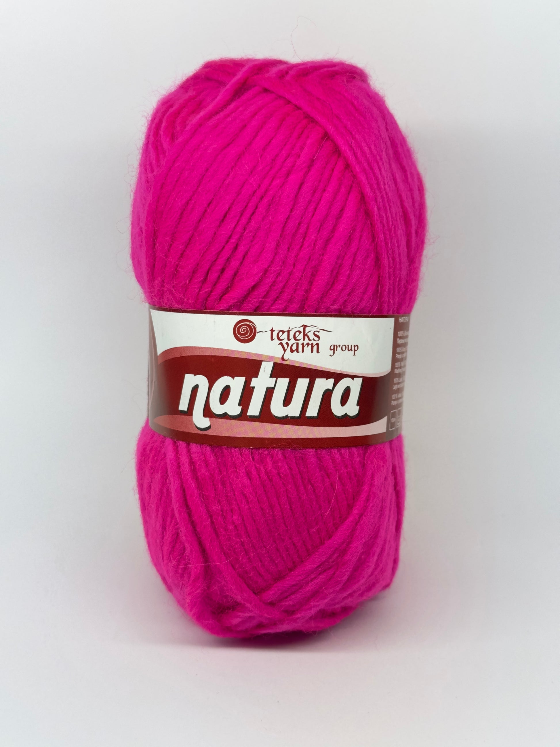Vunica Natura 100g – 100% prirodna vunena nit iz Makedonije, idealna za pletenje, heklanje, kape, salove i dzempere
