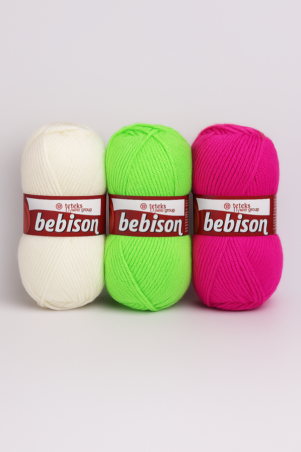 Vunica Natura 100g – Akrilna vunica iz Makedonije, idealna za pletenje, heklanje, kape, salove i dzempere
