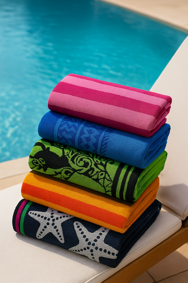 Retro Peškiri za Plažu 150x75 - DjinaTeks