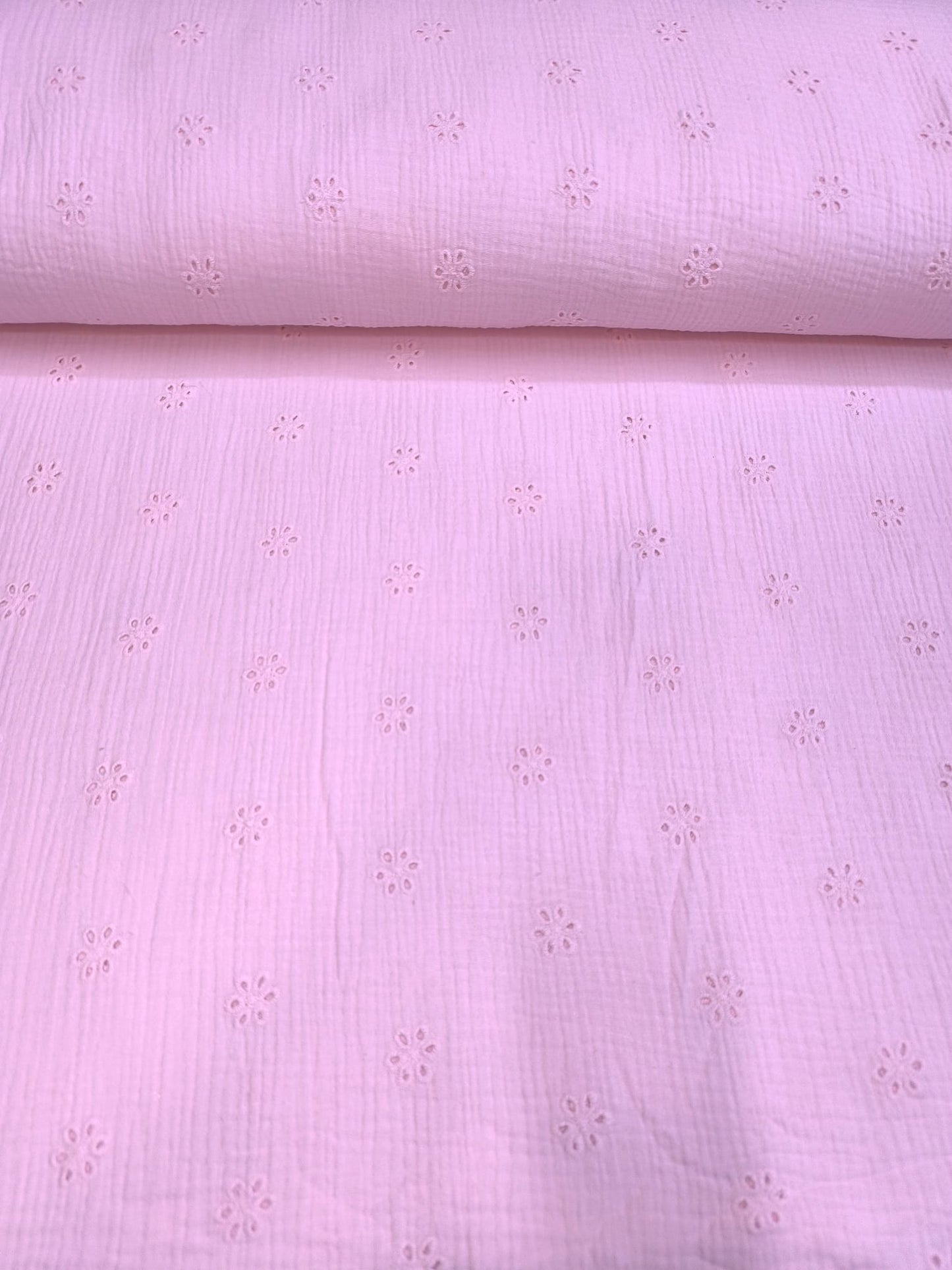 Vezeni krep muslin 100% pamuk – 150 cm - DjinaTeks