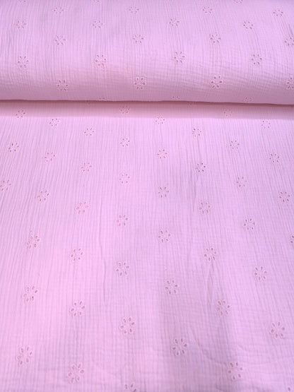 Vezeni krep muslin 100% pamuk – 150 cm - DjinaTeks