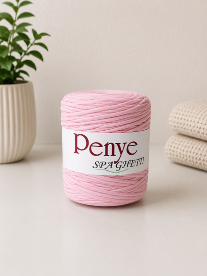 Penye Spaghetti T-Shirt Yarn – Traka za Heklanje Torbi, Korpica i Dekoracija - DjinaTeks