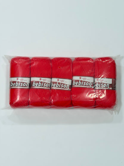 Makedonska Vunica za Pletenje Bebison 100% Akril 100g/200m