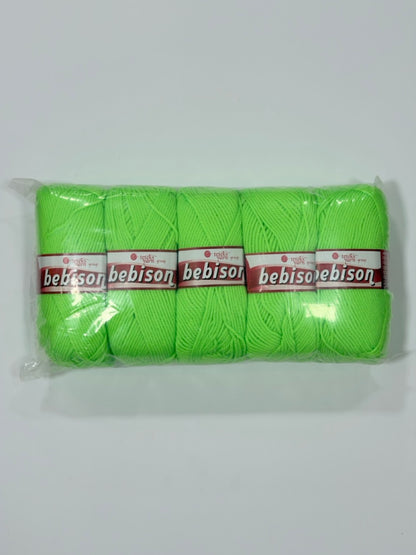 Makedonska Vunica za Pletenje Bebison 100% Akril 100g/200m