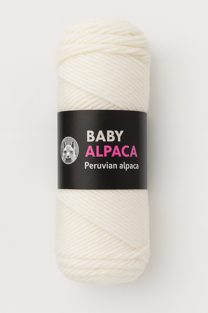Vunica za Pletenje Baby Alpaca Vunica – 95% Alpaka, 5% Akril