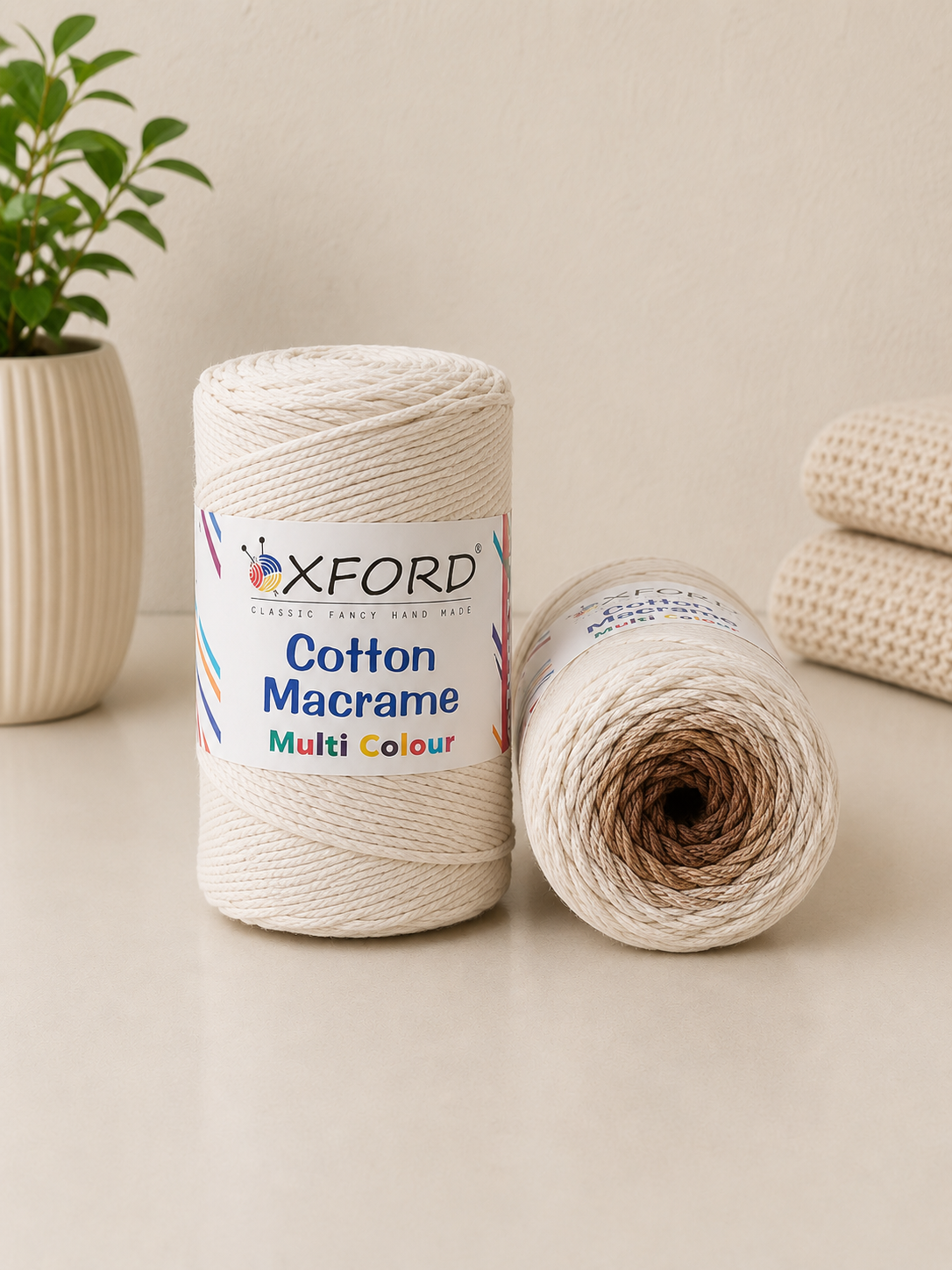 OXFORD Cotton Macrame Multi Colour – pamucni konac 250g - DjinaTeks