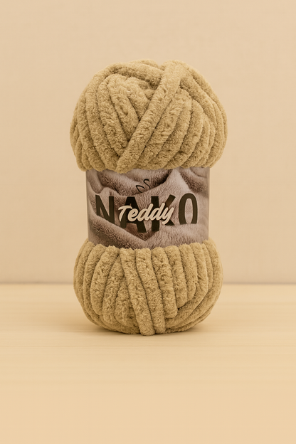 Teddy plišana vunica 200g/22m – Jumbo mekana vunica za dekice i igračke