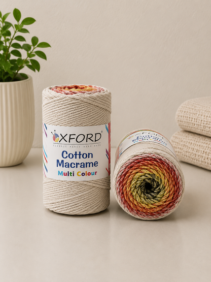 OXFORD Cotton Macrame Multi Colour – pamucni konac 250g - DjinaTeks
