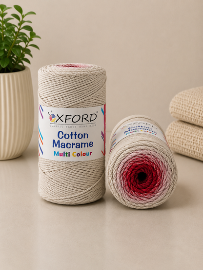 OXFORD Cotton Macrame Multi Colour – pamucni konac 250g - DjinaTeks