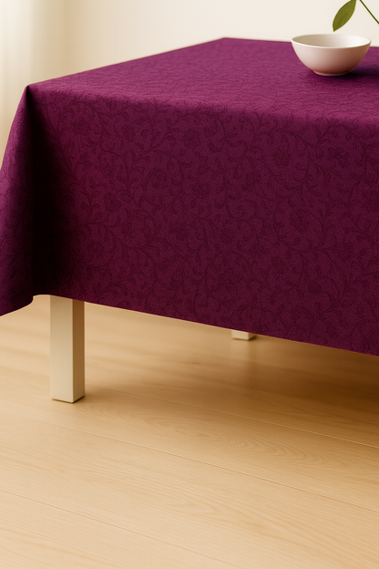 Bordo Damast Grancica Gotov Stolnjak (130x130, 130x170, fi130…)