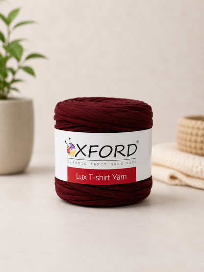 OXFORD Lux T-Shirt Yarn – Recycled Textile Yarn za Torbe, Korpice i Heklane Dekoracije - DjinaTeks