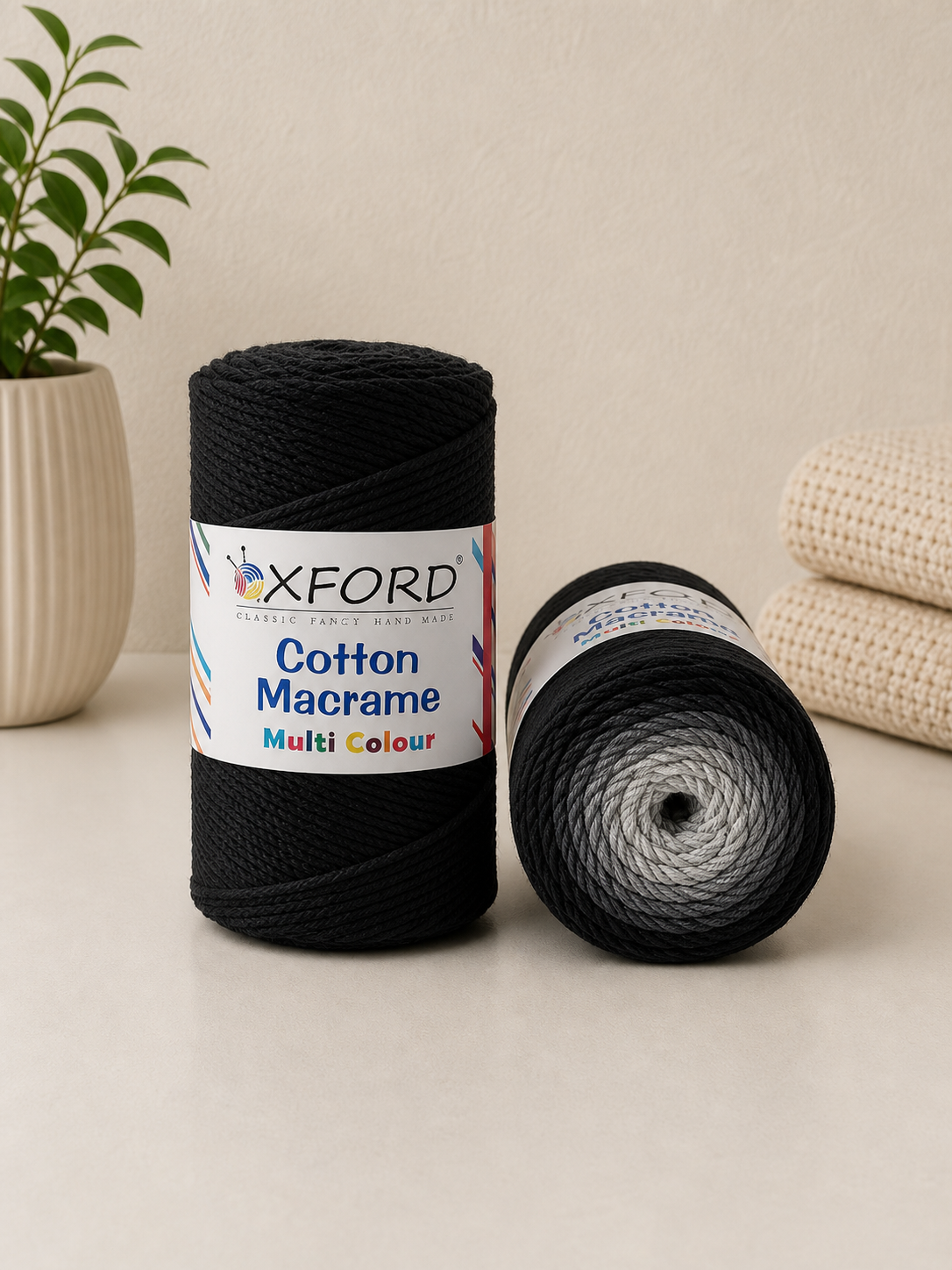 OXFORD Cotton Macrame Multi Colour – pamucni konac 250g - DjinaTeks