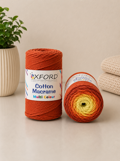 OXFORD Cotton Macrame Multi Colour – pamucni konac 250g - DjinaTeks