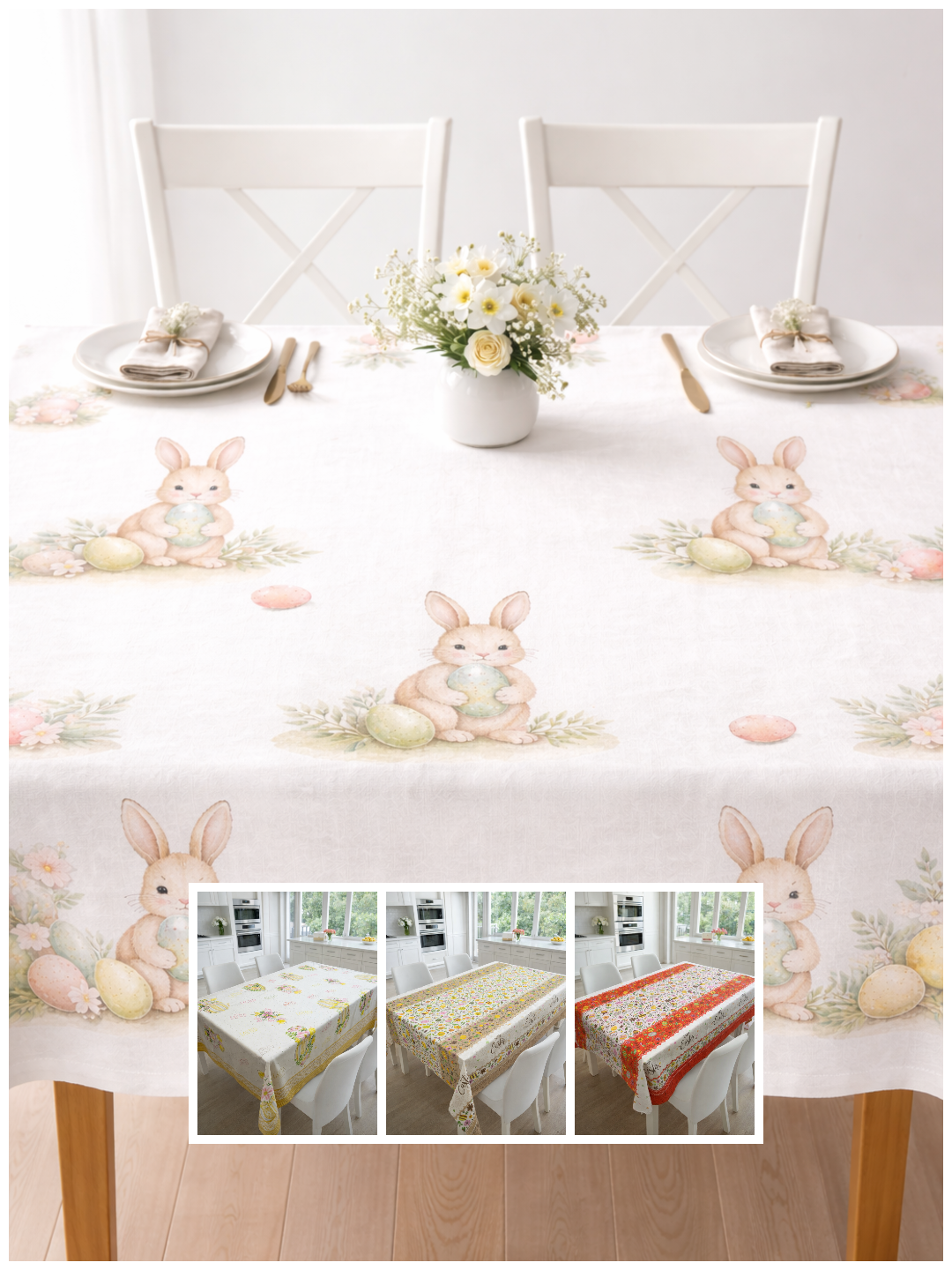 Metraza Vaskršnji stolnjaci 100% pamuk - DjinaTeks