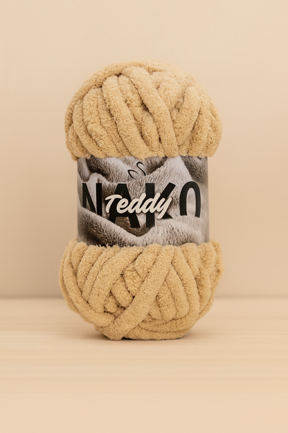 Teddy plišana vunica 200g/22m – Jumbo mekana vunica za dekice i igračke