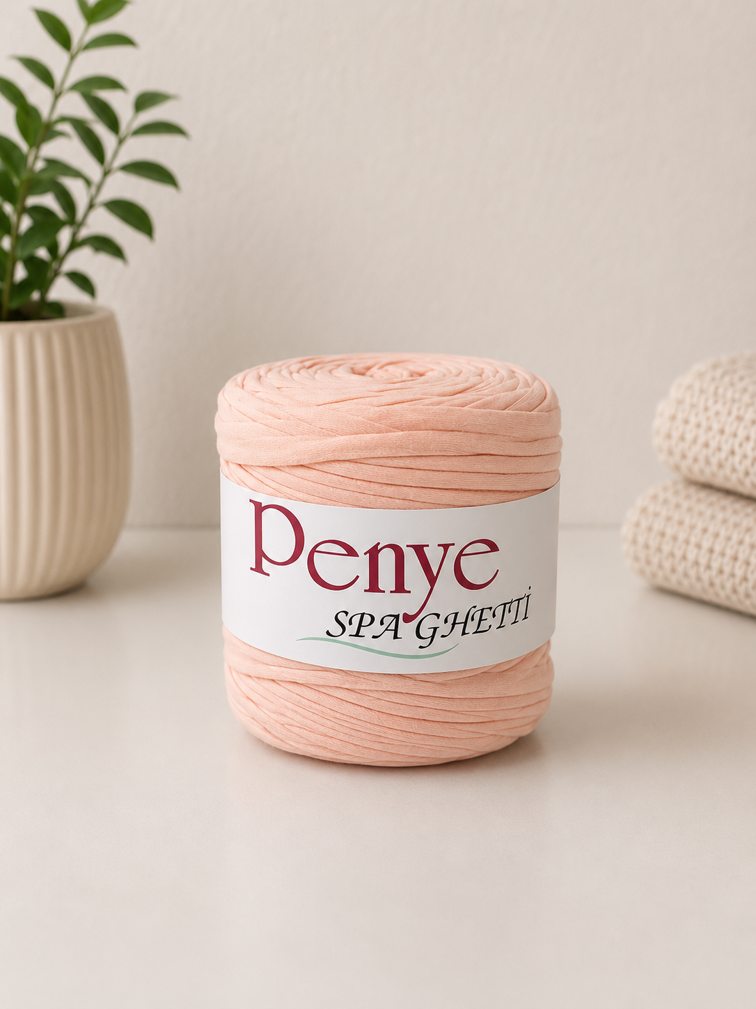 Penye Spaghetti T-Shirt Yarn – Traka za Heklanje Torbi, Korpica i Dekoracija - DjinaTeks