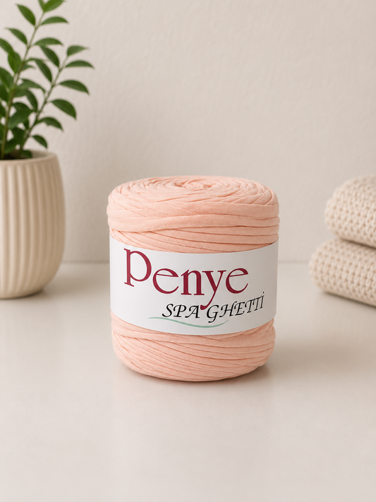 Penye Spaghetti T-Shirt Yarn – Traka za Heklanje Torbi, Korpica i Dekoracija - DjinaTeks