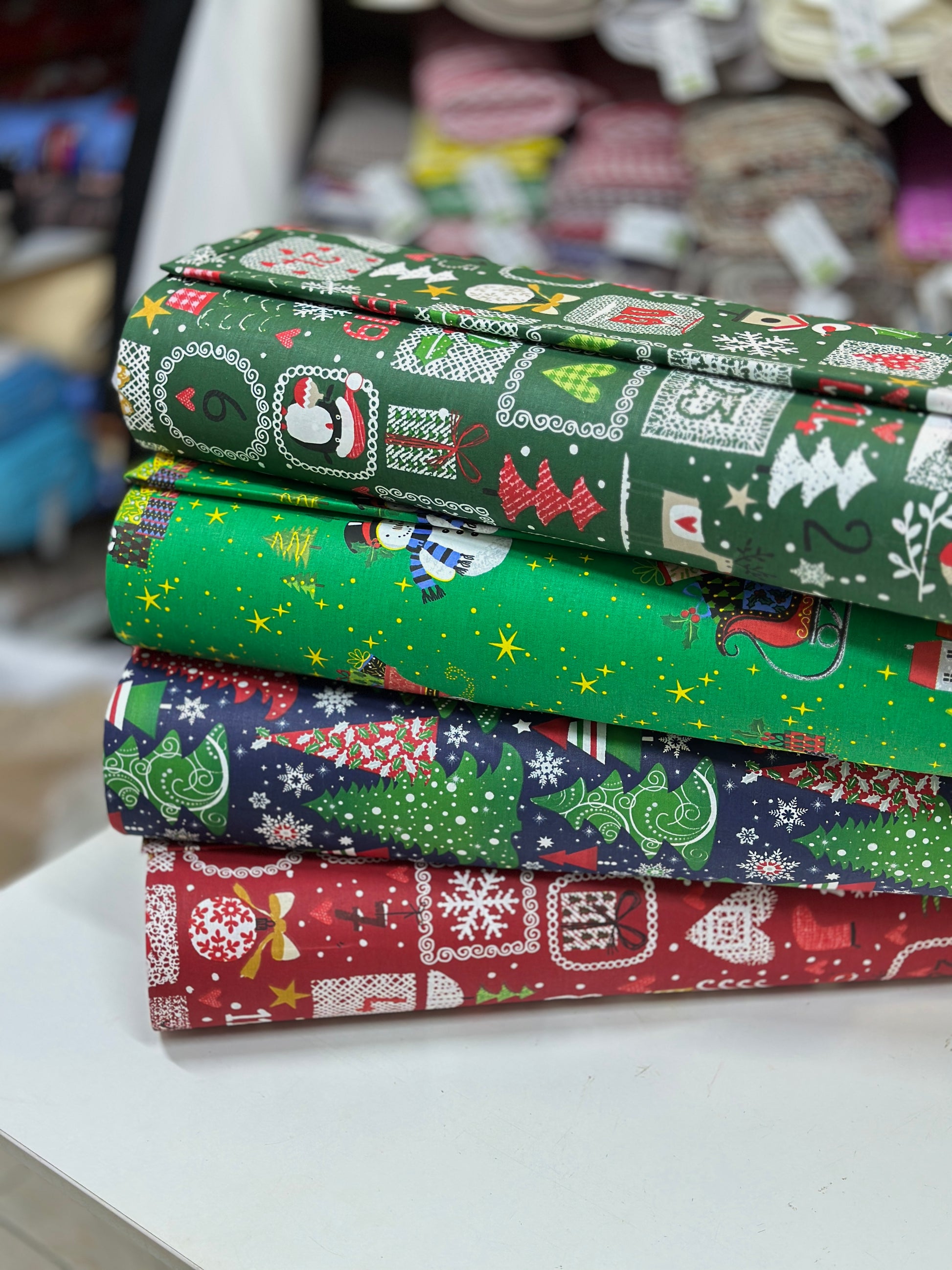 novogodisnja posteljina dekoracije 