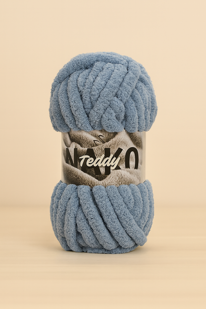 Teddy plišana vunica 200g/22m – Jumbo mekana vunica za dekice i igračke