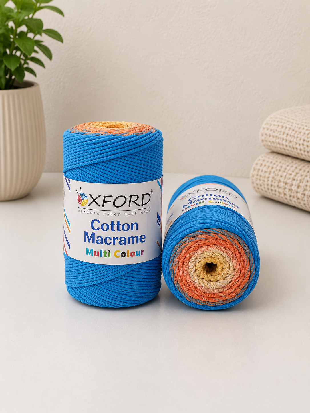 OXFORD Cotton Macrame Multi Colour – pamucni konac 250g - DjinaTeks