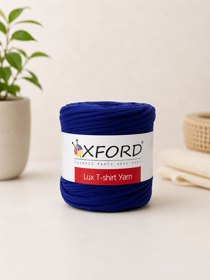 OXFORD Lux T-Shirt Yarn – Recycled Textile Yarn za Torbe, Korpice i Heklane Dekoracije - DjinaTeks