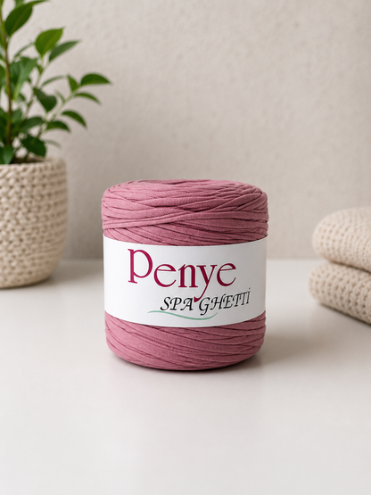 Penye Spaghetti T-Shirt Yarn – Traka za Heklanje Torbi, Korpica i Dekoracija - DjinaTeks