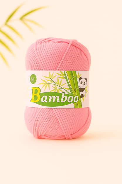 Konac Bambus Predivo 50g– Mekano, Prozračno i Idealno za Pletenje i Heklanje