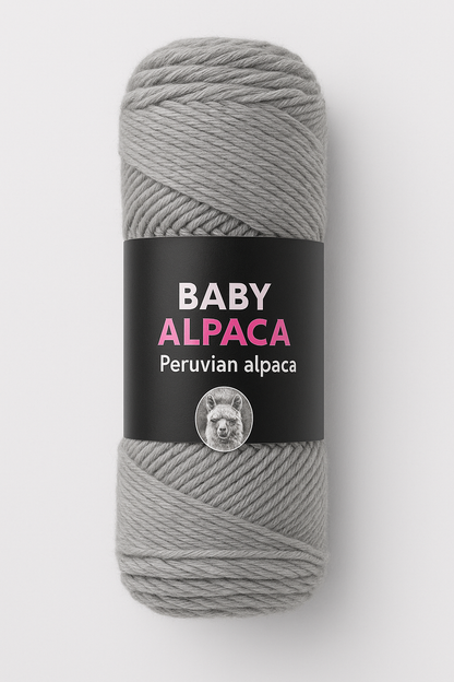 Vunica za Pletenje Baby Alpaca Vunica – 95% Alpaka, 5% Akril