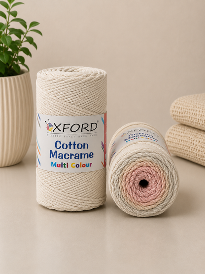 OXFORD Cotton Macrame Multi Colour – pamucni konac 250g - DjinaTeks