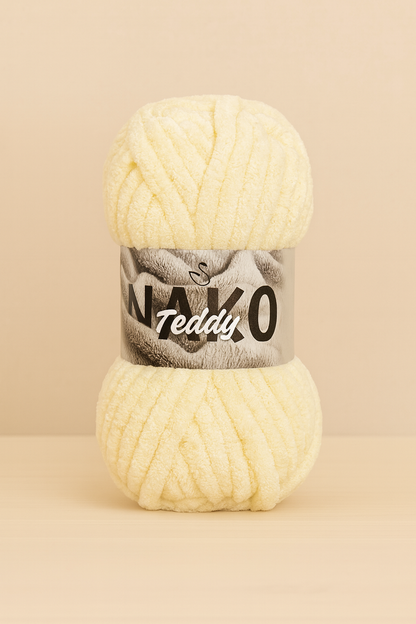 Teddy plišana vunica 200g/22m – Jumbo mekana vunica za dekice i igračke