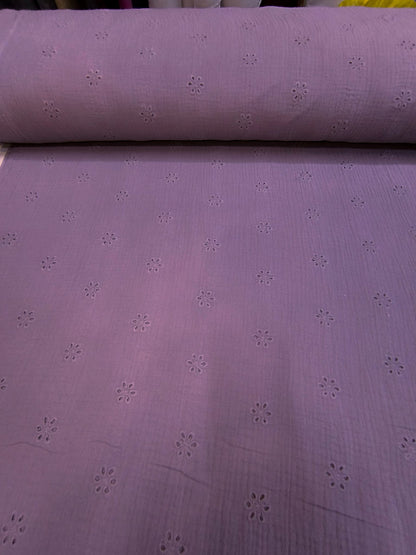 Vezeni krep muslin 100% pamuk – 150 cm - DjinaTeks