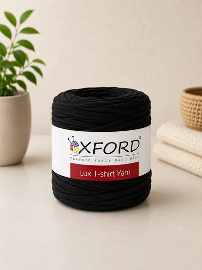 OXFORD Lux T-Shirt Yarn – Recycled Textile Yarn za Torbe, Korpice i Heklane Dekoracije - DjinaTeks