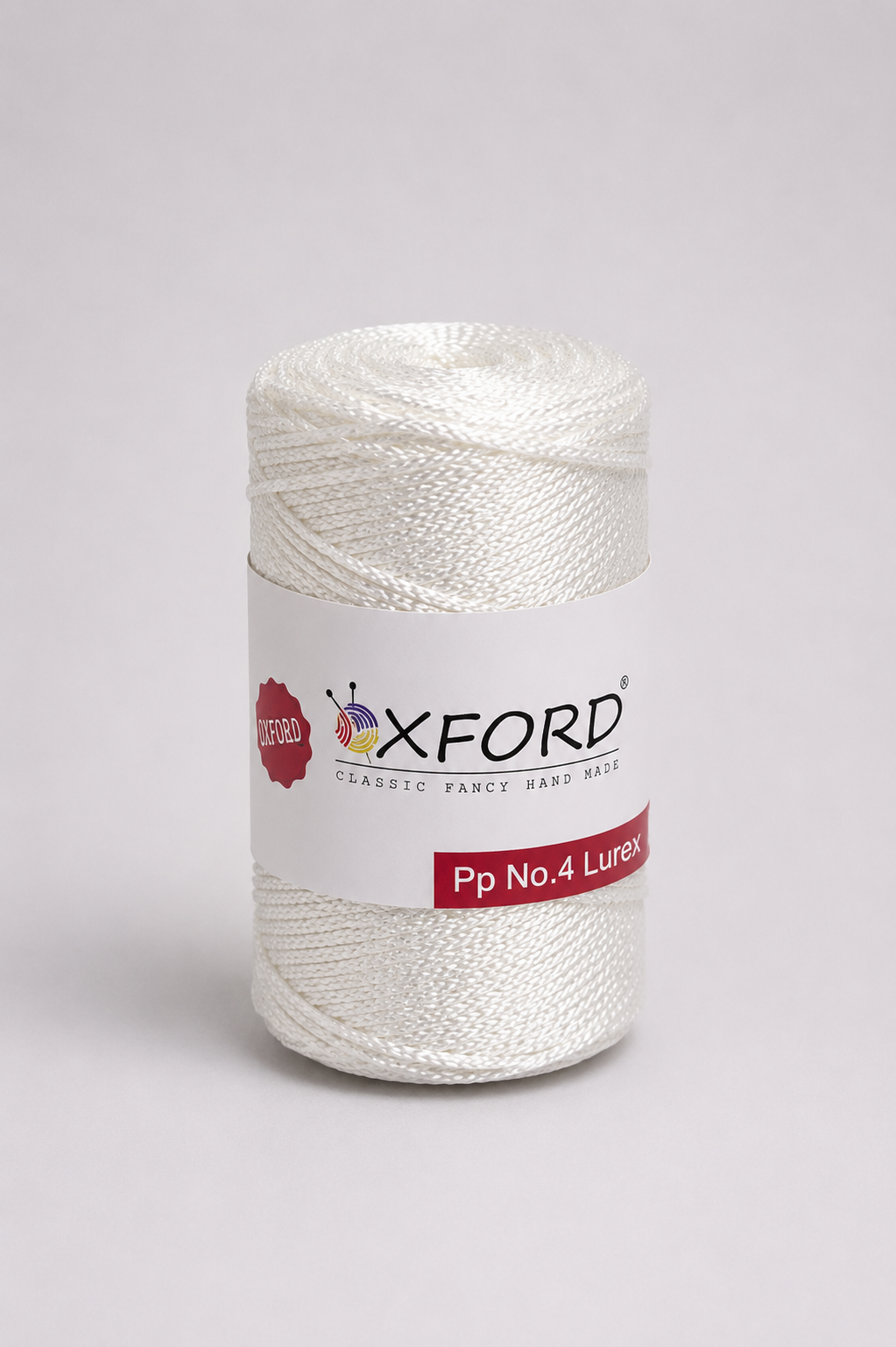OXFORD PP No.4 Lurex sjajni konac u vise boja za makrame, heklanje i handmade projekte sa elegantnim lurex efektom 