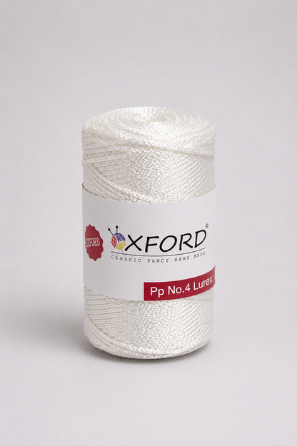 OXFORD PP No.4 Lurex sjajni konac u vise boja za makrame, heklanje i handmade projekte sa elegantnim lurex efektom 