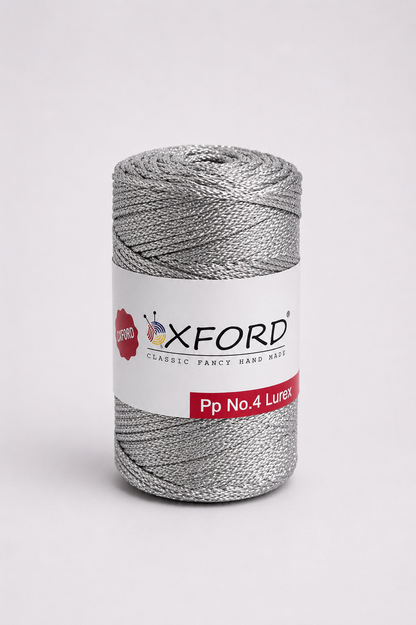 OXFORD PP No.4 Lurex sjajni konac u vise boja za makrame, heklanje i handmade projekte sa elegantnim lurex efektom