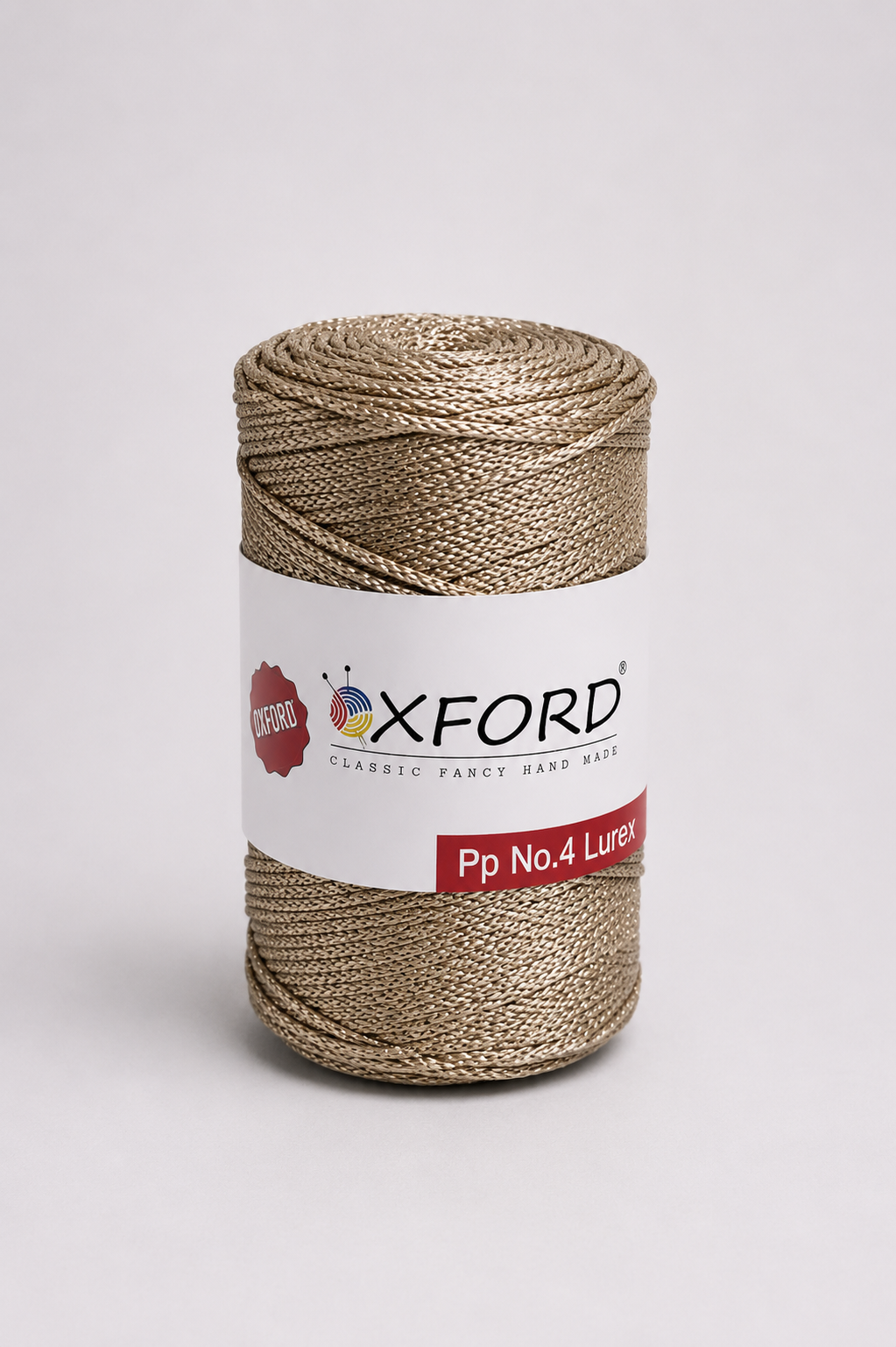 OXFORD PP No.4 Lurex sjajni konac u vise boja za makrame, heklanje i handmade projekte sa elegantnim lurex efektom