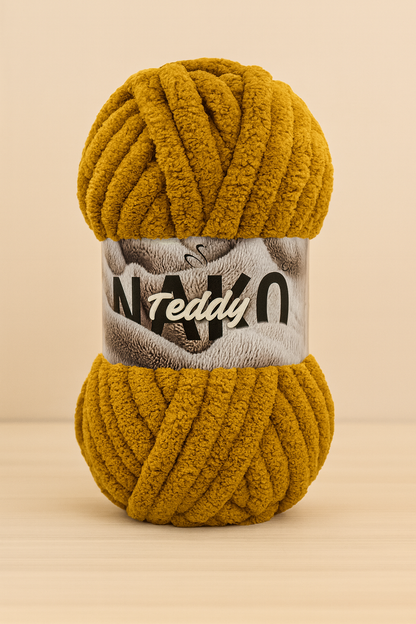 Teddy plišana vunica 200g/22m – Jumbo mekana vunica za dekice i igračke