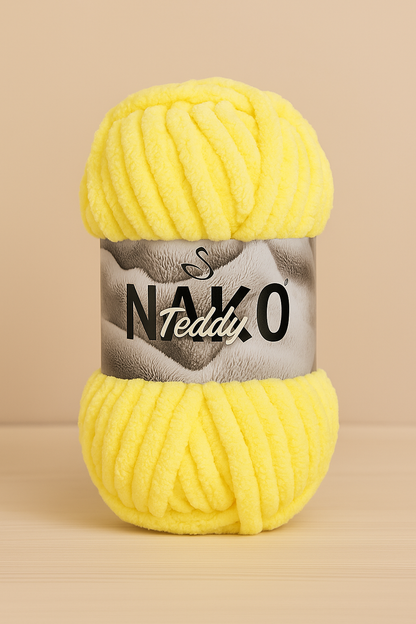 Teddy plišana vunica 200g/22m – Jumbo mekana vunica za dekice i igračke